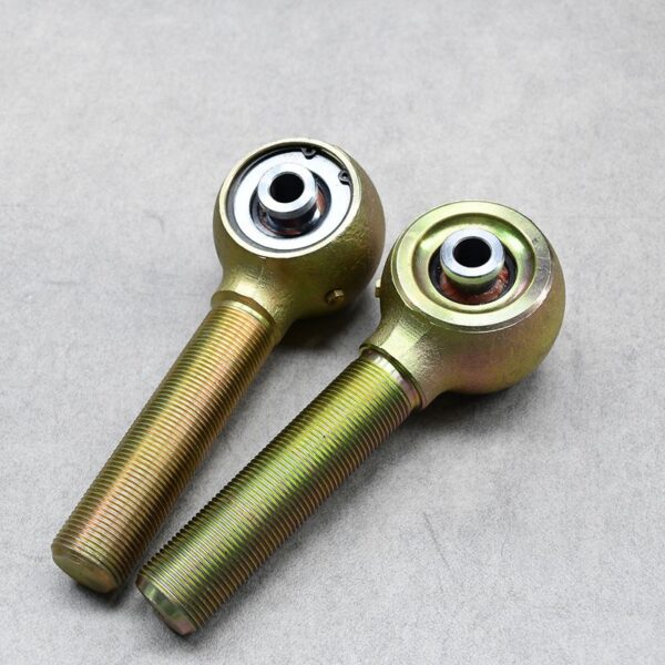 Front view of two Johnny joints, designed for precise suspension control and handling.