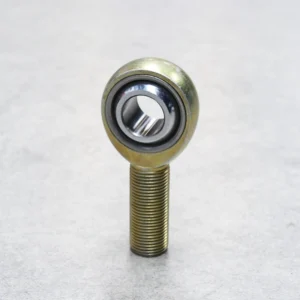 A 3-piece JM carbon steel rod end designed for enhanced suspension flexibility and strength.