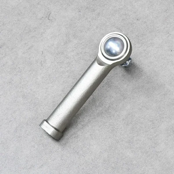 Close-up of a female outer tie rod end.