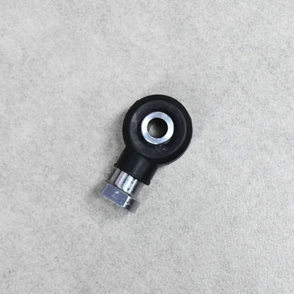 A single Polaris tie rod end designed for suspension and steering control.