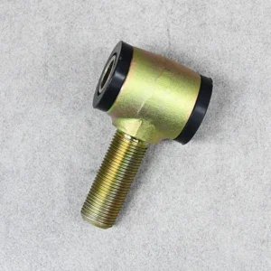 Side view of a polyurethane rod end, ideal for off-road suspension systems.
