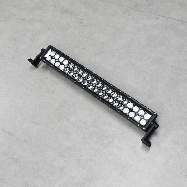Showcase of a UTV LED light bar, designed to improve visibility and lighting during off-road expeditions.