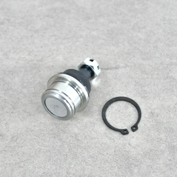 Detailed view of a 4130 ball joint, known for its strength and durability in suspension systems.