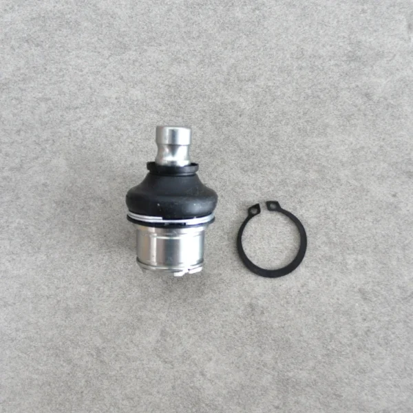 Lower ball joint for Arctic Cat ATV, designed for suspension flexibility and strength.