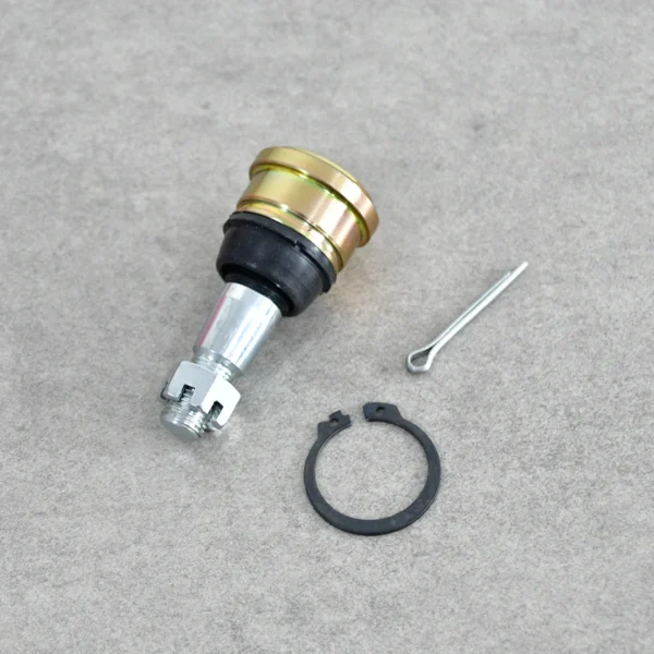 Components of a Yamaha Kodiak ball joint, designed for ATV suspension systems.