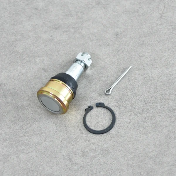 Close-up of an ATV/UTV ball joint for suspension systems.