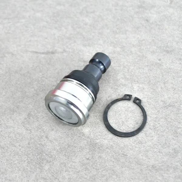 Close-up image of a Polaris RZR 900 ball joint, providing suspension control and flexibility.