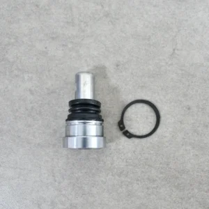 Detailed view of a Polaris RZR ball joint, offering stability and precision in suspension systems.
