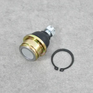 Upper ball joint designed for suspension systems and steering control.