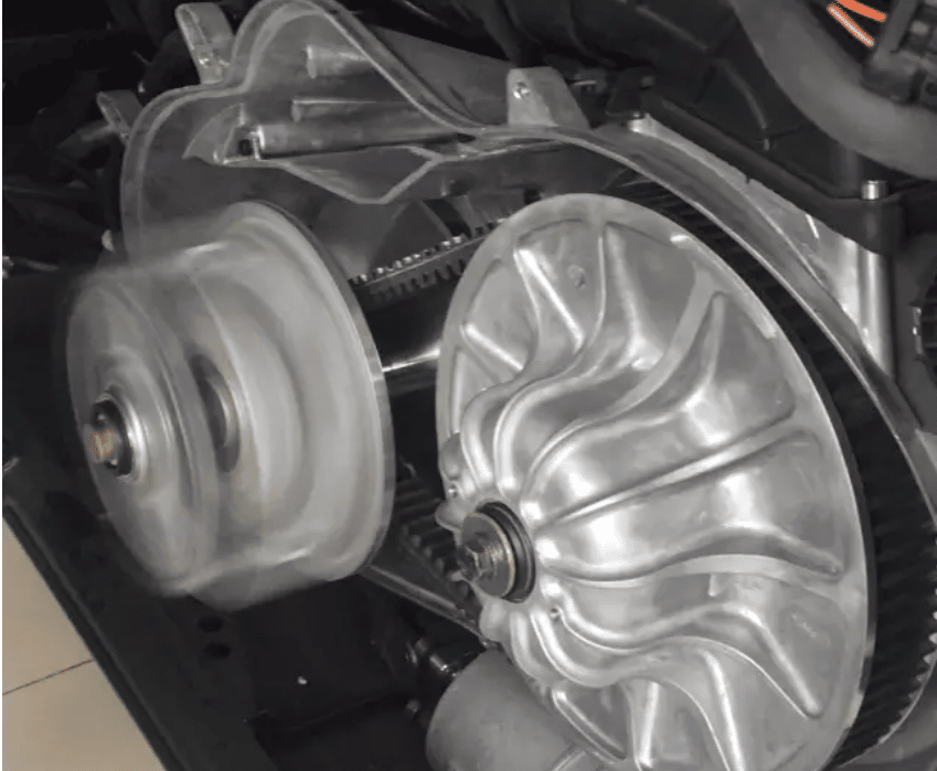 friction-type belt transmissions