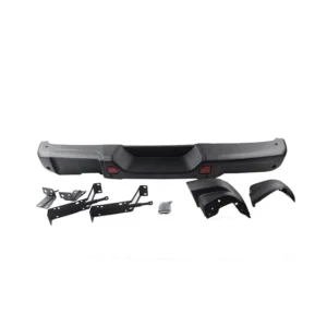 Rear bumper combo for Jeep Wrangler Rubicon Recon, designed for maximum protection and off-road capability.
