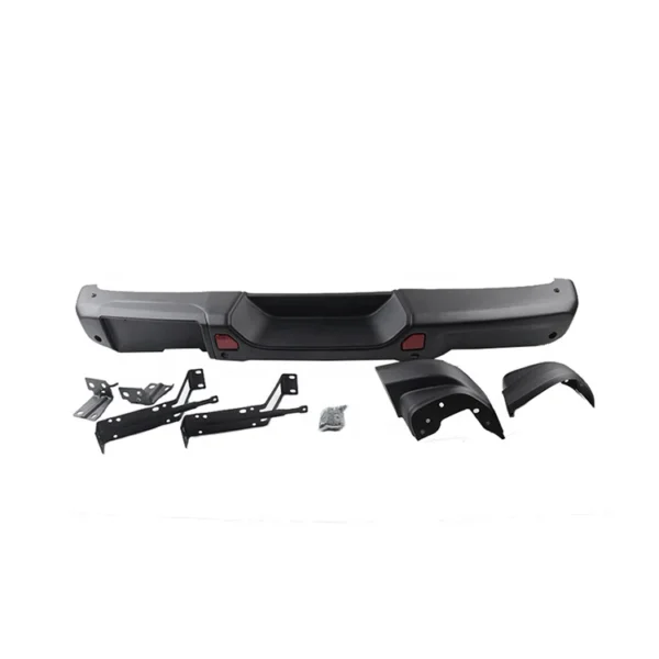 Rear bumper combo for Jeep Wrangler Rubicon Recon, designed for maximum protection and off-road capability.