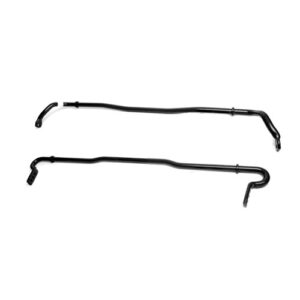 Anti-roll bar for automotive suspension systems, designed to reduce body roll and improve handling.