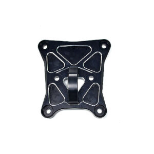 Radius rod plate for Maverick X3, designed for high clearance and robust suspension performance.