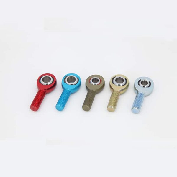 Lightweight AM aluminum rod ends, perfect for suspension systems requiring high strength and low weight.