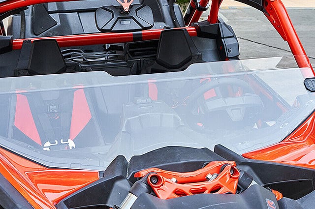 Can-am Maverick Half Windshield