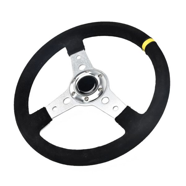 racing steering wheel front