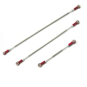 Go-kart tie rod ball joint linkage, offering durable suspension performance and precise steering control.