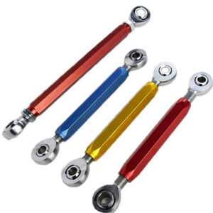 Transmission linkage rod for motorcycles, designed for smooth gear shifting and precise performance.