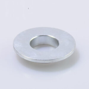 High misalignment tie rod end spacer for improved suspension articulation and performance.
