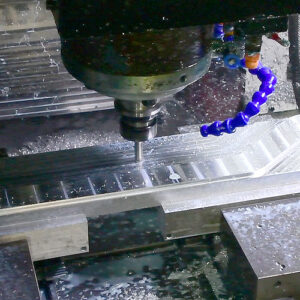 CNC machined billet aluminum radius rod kit for Maverick R, designed for high clearance and durability.