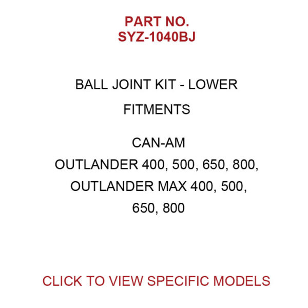 SYZ-1040 ball joint
