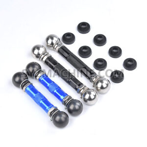 Air lowering links for Porsche 971, designed for enhanced vehicle lowering and suspension performance.