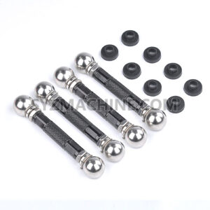 Air suspension kit with lowering links for Porsche 955, 957, and 958 models.