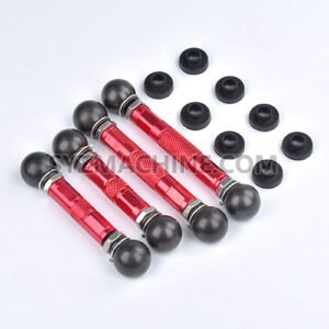 Air suspension lowering links for Tesla Model S, designed for better handling and ride height adjustment.