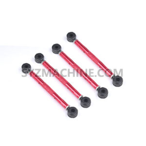 Billet aluminum adjustable lowering link kit for Range Rover, designed for optimal ride height and suspension performance.