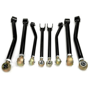 Jeep Wrangler X-Flex adjustable control arms for superior suspension performance.