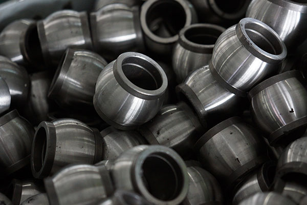 Spherical bearing raw parts batch