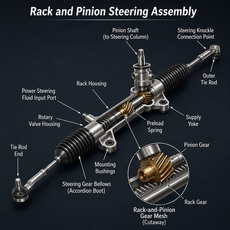 Custom Steering Rack Manufacturer