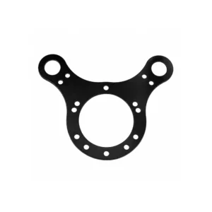 Black anodized UTV push-to-talk plate