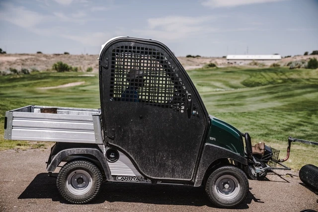 Utility golf cart for custom and lifted golf cart hardware programs