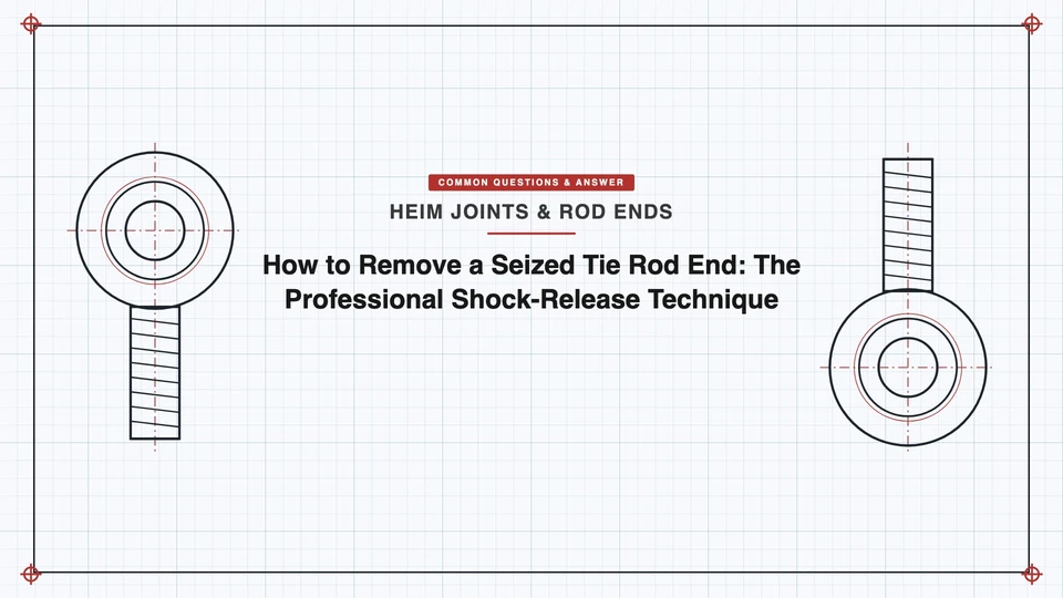 How to Remove a Seized Tie Rod End: The Professional Shock-Release Technique featured image