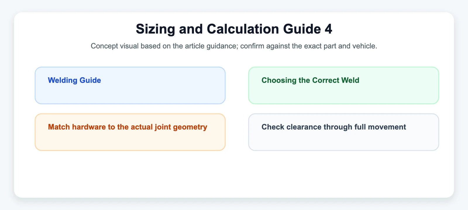 Sizing and Calculation Guide 4 - SYZ Machine Sizing and Calculation Guide 4 diagram for Welding Guide: Choosing the Correct Weld-In Bungs