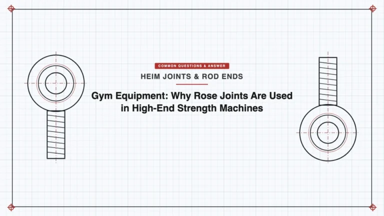 Gym Equipment: Why Rose Joints Are Used in High-End Strength Machines