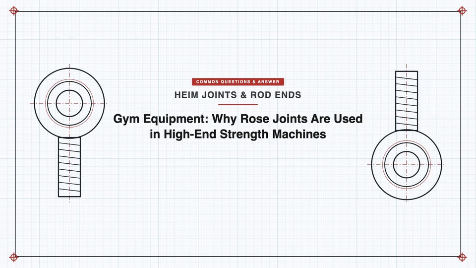 Gym Equipment: Why Rose Joints Are Used in High-End Strength Machines featured image