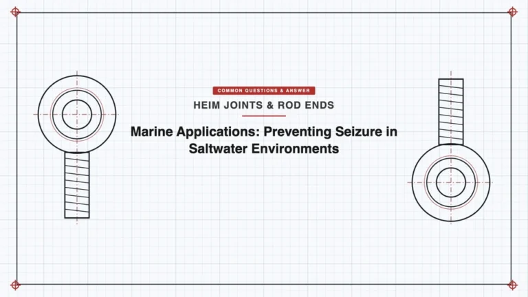 Marine Applications: Preventing Seizure in Saltwater Environments
