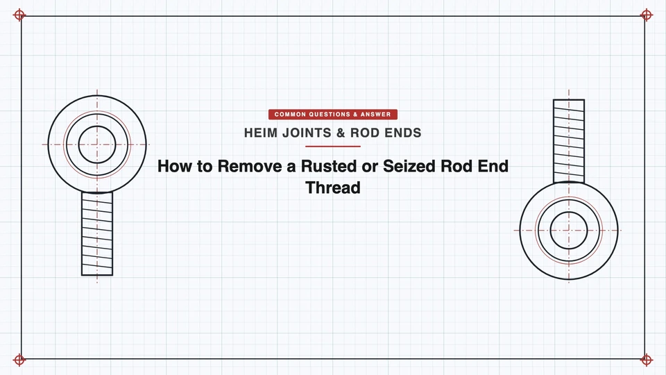 How to Remove a Rusted or Seized Rod End Thread - SYZ Machine How to Remove a Rusted or Seized Rod End Thread featured image
