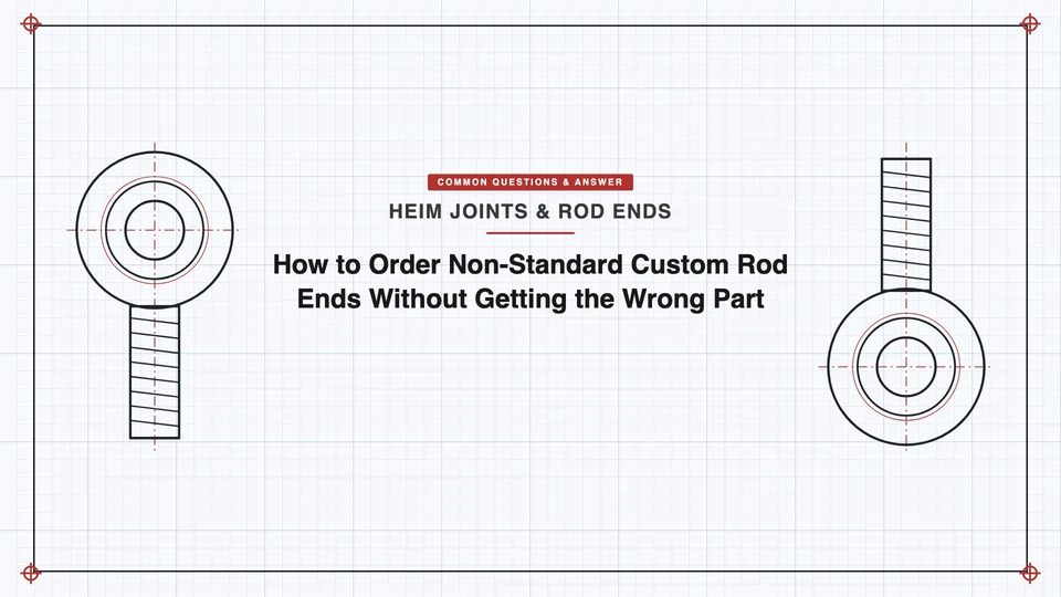 How to Order Non-Standard Custom Rod Ends Without Getting the Wrong Part featured image
