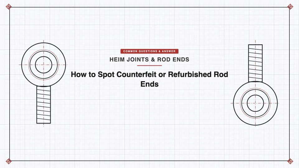 How to Spot Counterfeit or Refurbished Rod Ends featured image
